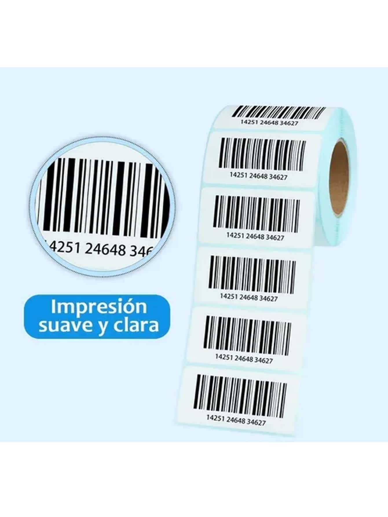 Rollos Etiqueta Térmica Adherible Código de barra Envíos 700 Etiquetas | 60x40mm