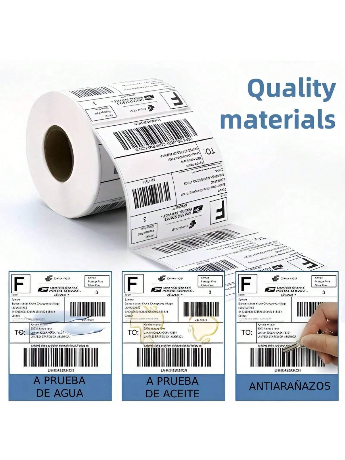 Rollos Etiqueta Térmica Adherible Código de barra Envíos 325 Etiquetas | 15x10cm