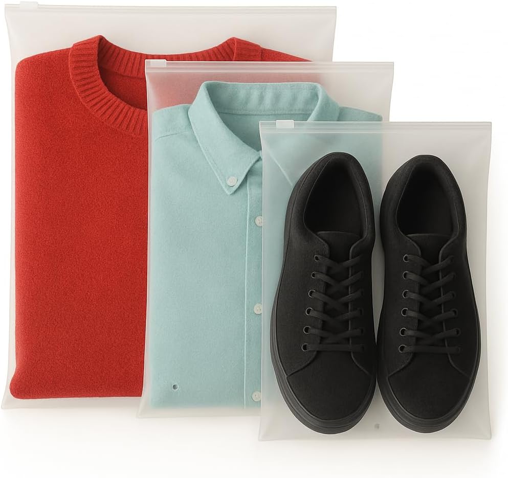 Bolsa Esmerilada Organizadora Boutique con Cierre | 50pzs