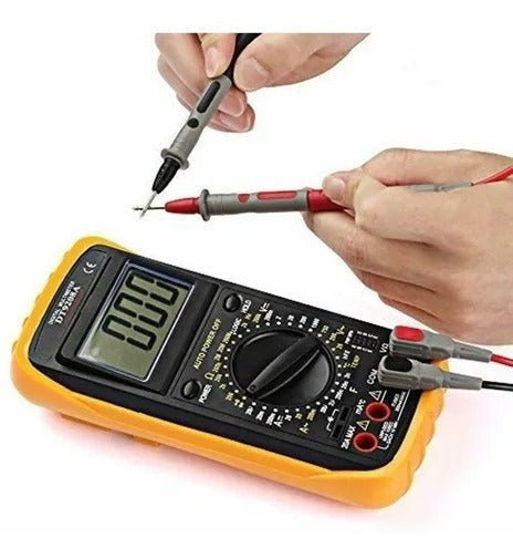 5 Piezas Kit Punta Multimetro Digital Prueba Cable Universal 20amp
