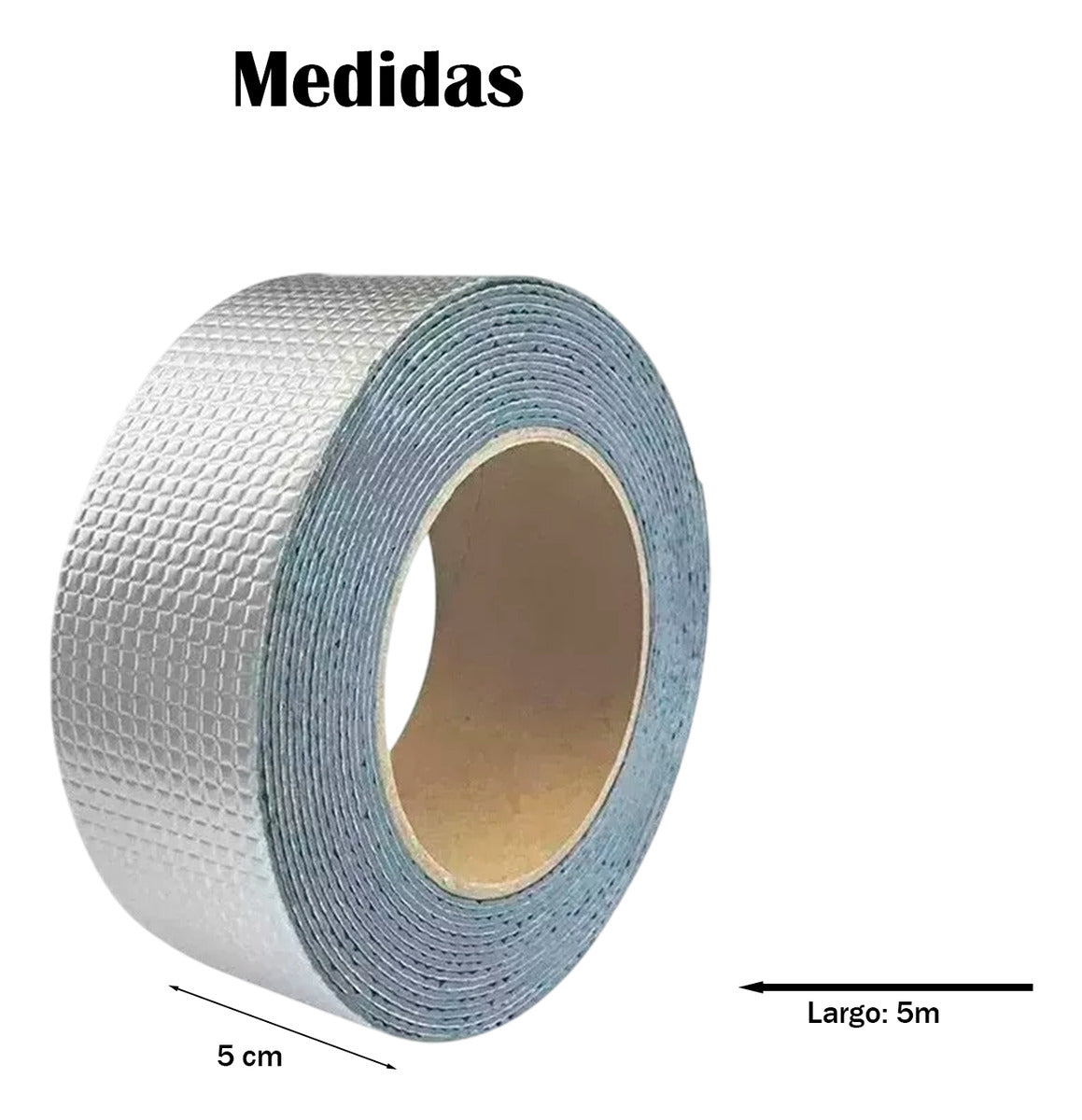 Cinta Impermeable 5 Piezas Adhesiva Resistente Sellador Fugas 5cm*5m
