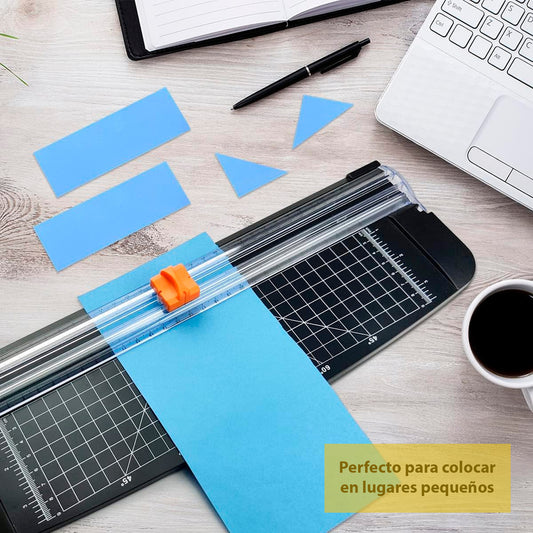 Guillotina Plastico Cortador Regla Papel Foto Tarjeta Carta