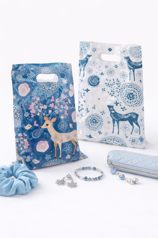 Bolsa Boutique Polipapel Regalo Decorada 30x40cm | 100pzs