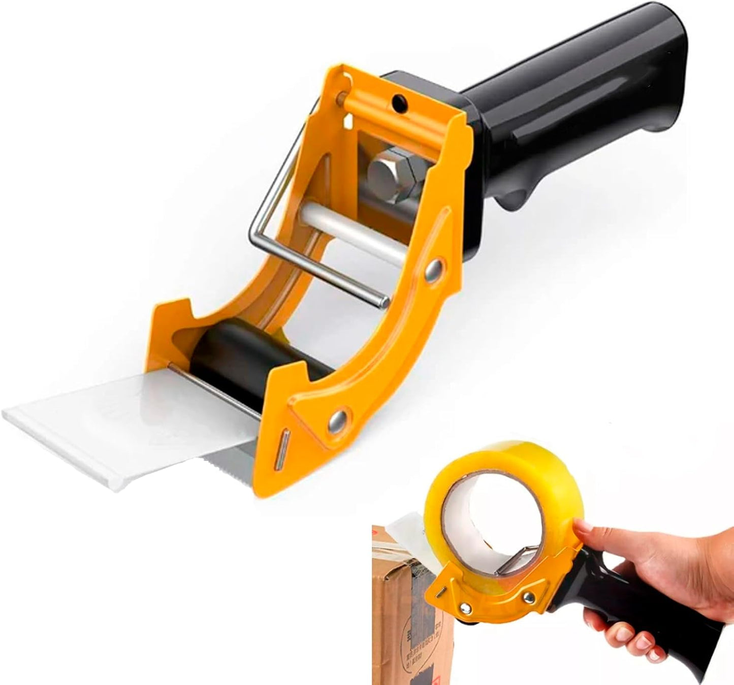 Encintador Aplicador Despachador Pistola Dispensador de Cinta Adhesiva para Empaque Transparente Sellado Envio Paquetería