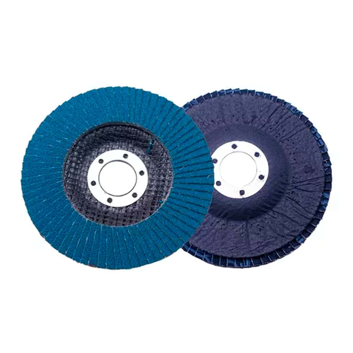Disco Lija Laminado Discos Flap 4 ½″ x 7⁄8″ Grano 40/60/80 Tipo 29 | Lija Zirconio para Amoladora Angular | 10 Pzas