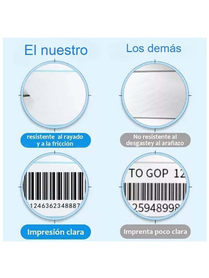 Rollos Etiqueta Térmica Adherible Código de barra Envíos 700 Etiquetas | 60x40mm