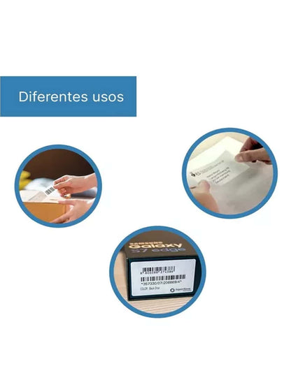 Rollos Etiqueta Térmica Adherible Código de barra Envíos 700 Etiquetas | 60x40mm