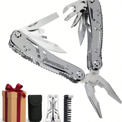 Multiherramienta 24 en 1 | Pinza Alicate Navaja Acero Inoxidable Portatil