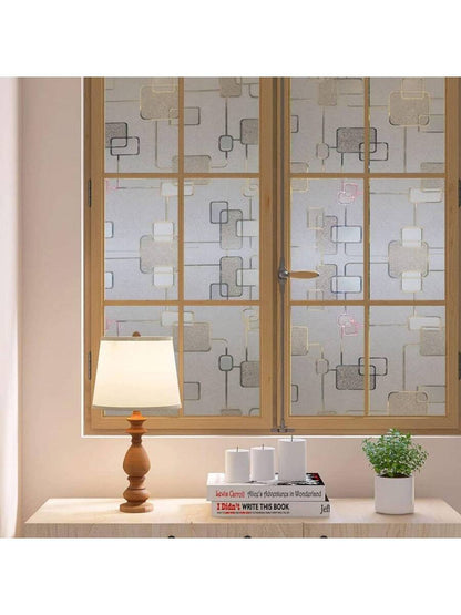 Film Privacidad Vidrio Vinilo Decorativo Flor Cocina 60cmx3m