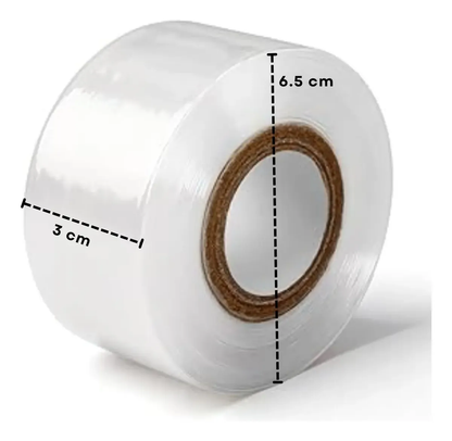 Rollo de Playo Chico Polystretch Emplaye | Estirable Injerto Trasplante Jardinería Industria