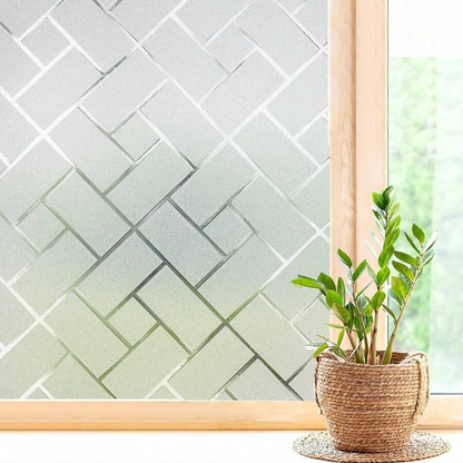Film Privacidad Vidrio Vinilo Decorativo Flor Cocina 60cmx3m
