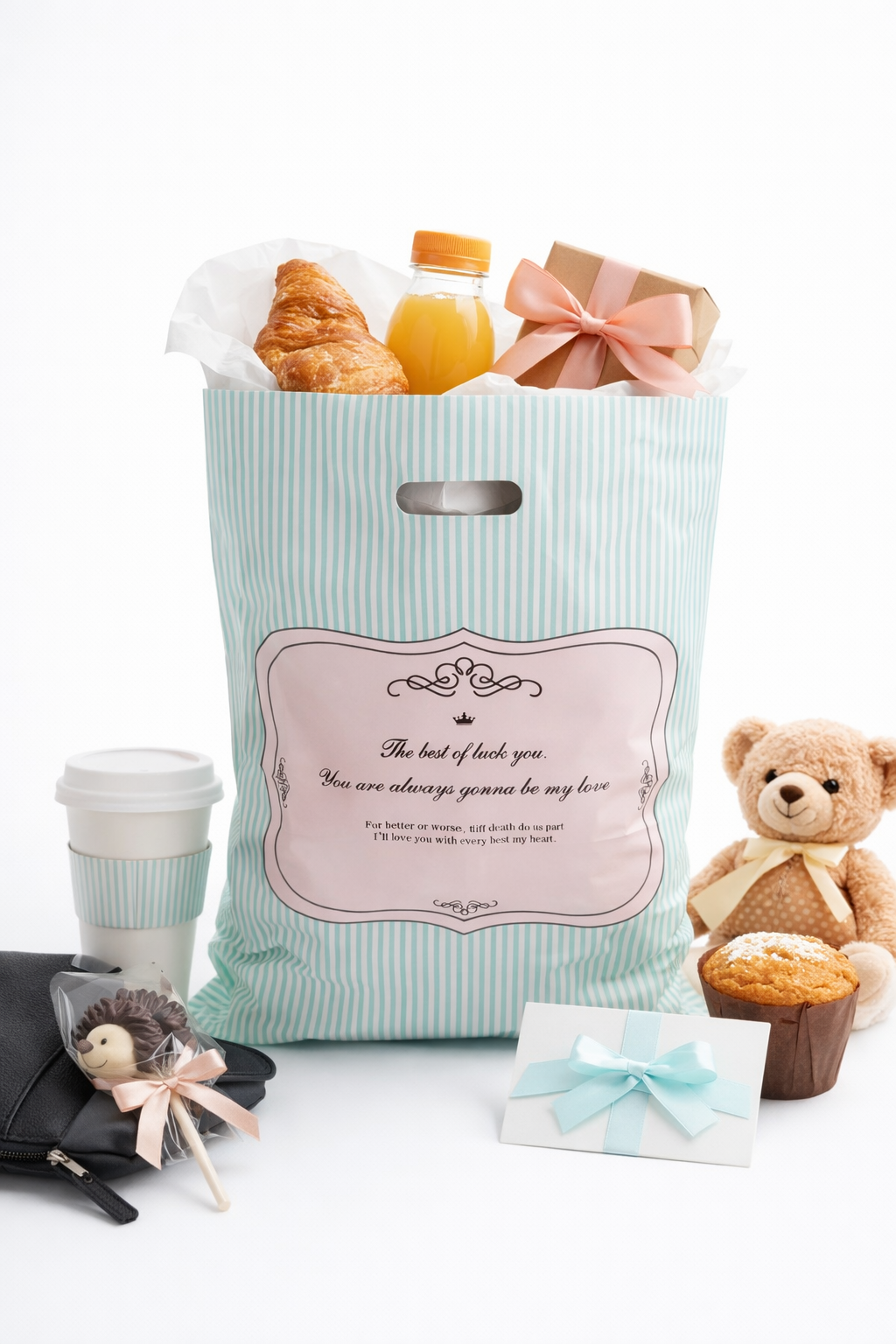Bolsa Boutique Polipapel Regalo Decorada 30x40cm | 100pzs