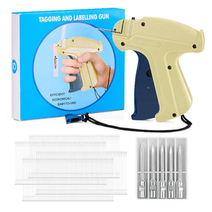 Kit Pistola Etiquetadora Ropa +5000 Plastiflechas +5 Agujas