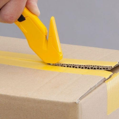 Cutter Pato Estilete Seguridad Fleje Corte Navaja Oculta Anticortes | 1 pieza