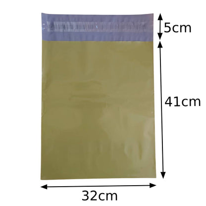 Bolsas Sobres para Envíos Poly Mailer de Polietileno Resistente | Verde Oliva 100pzs