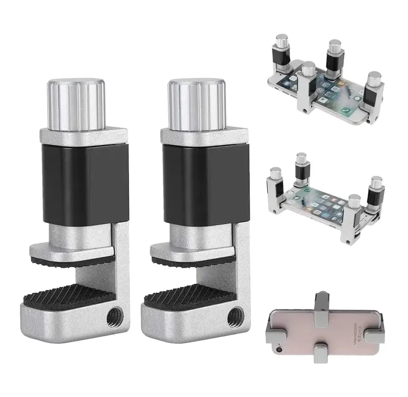 4 Pinzas Metal Pantalla Celular Clip Sujetadora Prensa Touch