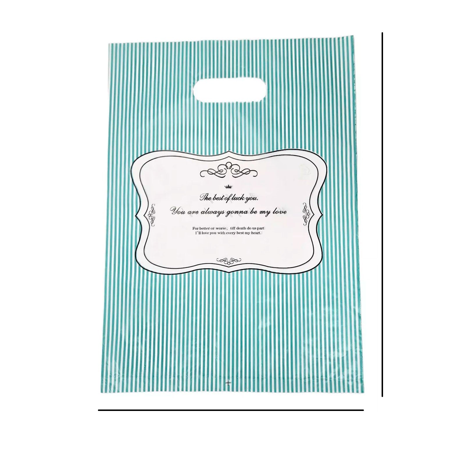 100 Bolsa Boutique Polipapel Decorada Diseño Regalo 20x26cm