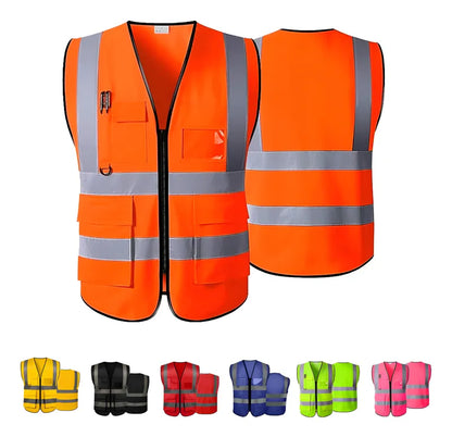 Chaleco Seguridad Trabajo Industrial Reflectante Nivel 3 | M