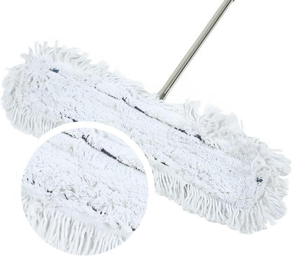 Trapeador Industrial Comercial Mop — 35 Pulgadas | Resistente Lavable Mopa Fregona Almohadilla Algodón | 90cm