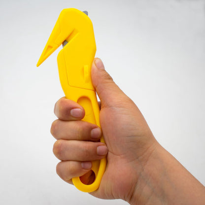 Cutter Pato Estilete Seguridad Fleje Corte Navaja Oculta Anticortes | 1 pieza
