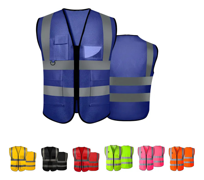 Chaleco Seguridad Trabajo Industrial Brigadista Reflectante