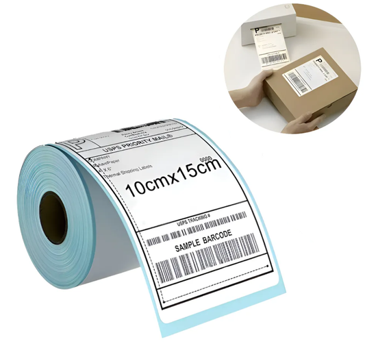 Rollos Etiqueta Térmica Adherible Código de barra Envíos 325 Etiquetas | 15x10cm