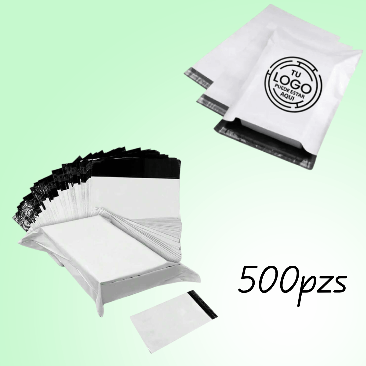 Bolsa Envio Paqueteria Poly Sobre Flyer Mensajeria