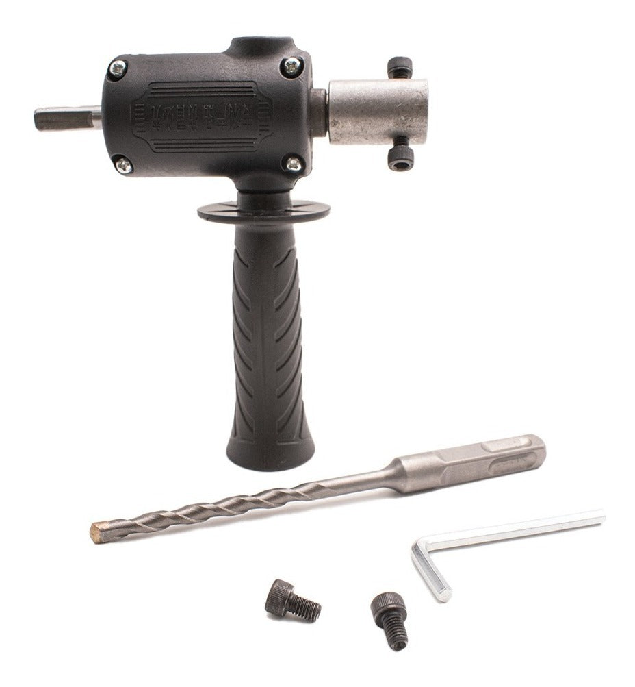 Adaptador Taladro Rotomartillo Broca Concreto Pasamuro Acero