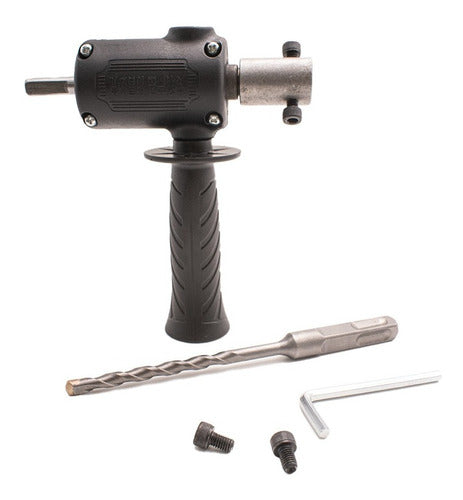 Adaptador Taladro Rotomartillo Broca Concreto Pasamuro Acero