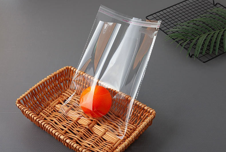 100 Bolsa Celofan Sobre Sello Adhesivo Empaque 13cm x12cm