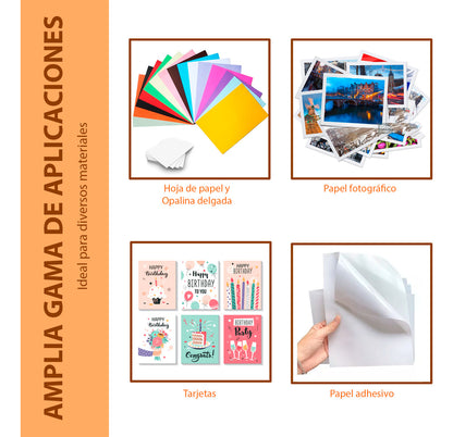 Guillotina Regla Cizalla Cortadora Papel Carta Foto Tarjeta