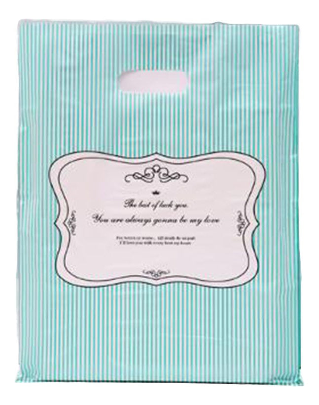 100 Bolsa Boutique Polipapel Decorada Diseño 25x35cm