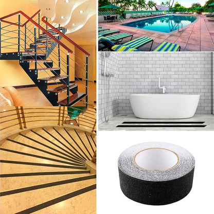 Cinta Antiderrapante Adhesiva Abrasivo Piso Seguridad 10m