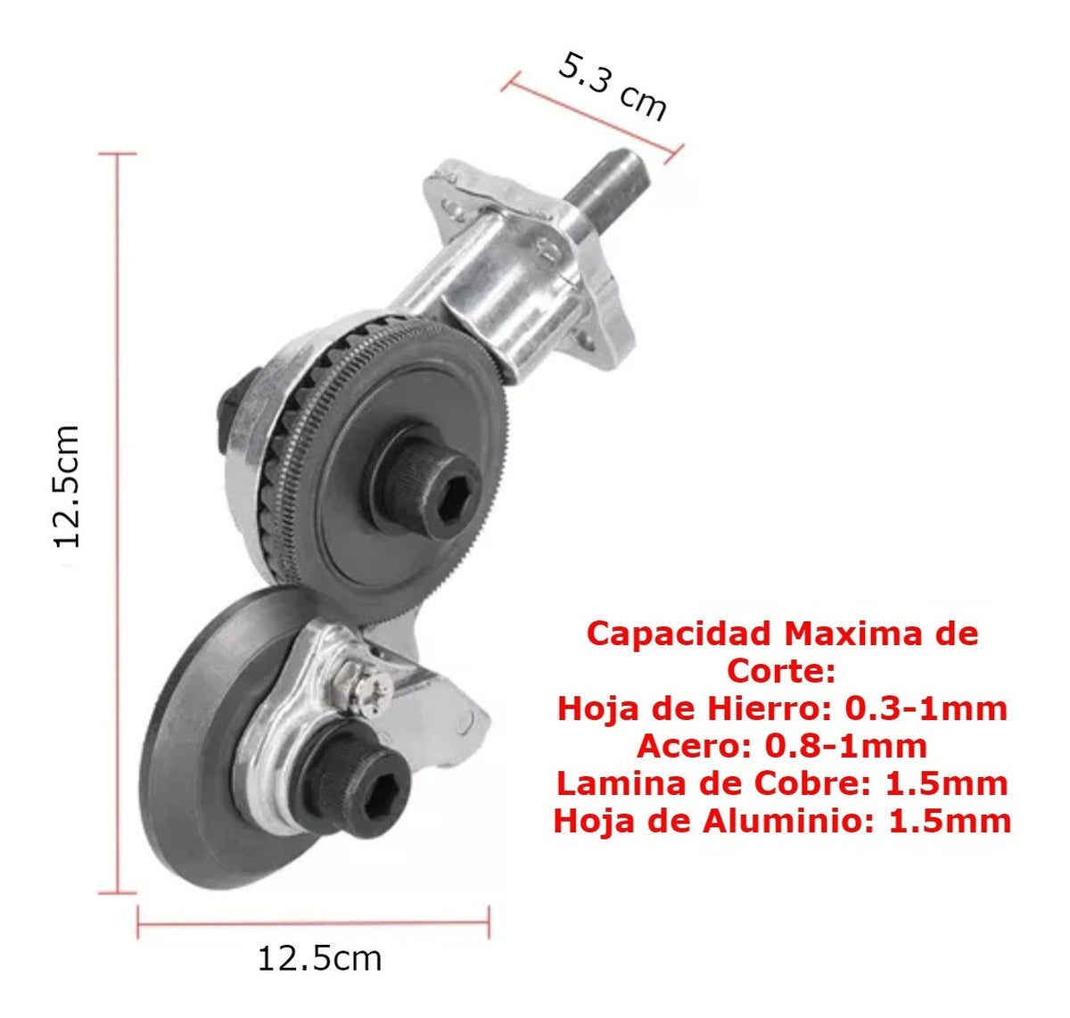 Adaptador Taladro Auxiliar Electrico Cortador Placa Metal