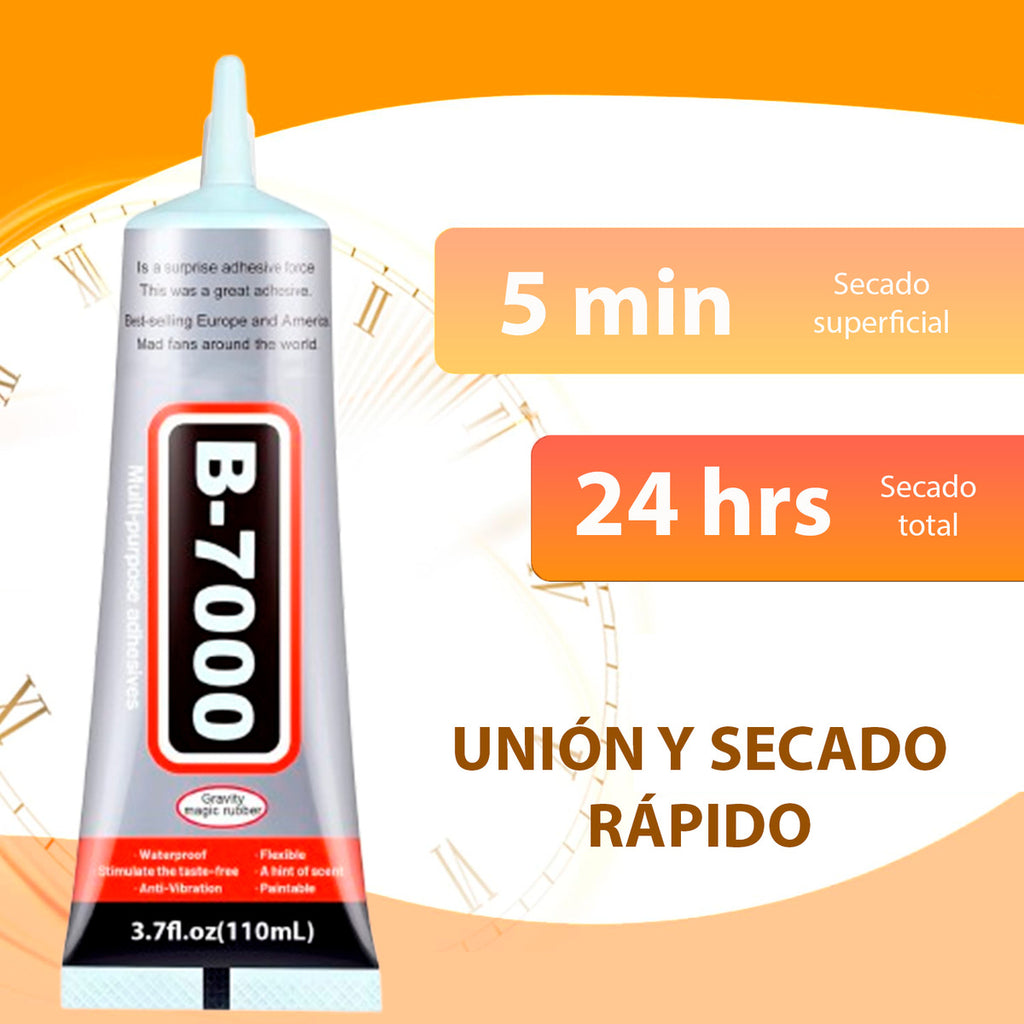 B7000 110ml Pegamento Adhesivo Transparente Multiuso Celular