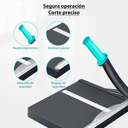 Guillotina Carta Cortador Afilado Papel Foto Tarjeta Palanca