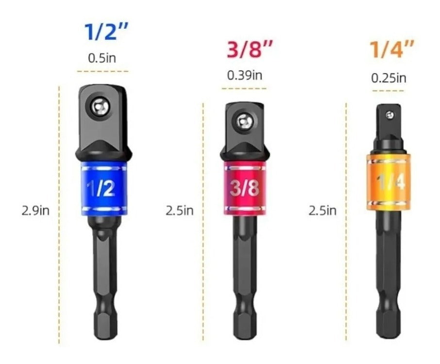 Adaptador Angular Extension Taladro 105° Atornillador 1/4