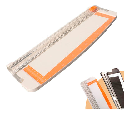 Guillotina Regla Cizalla Cortadora Papel Carta Foto Tarjeta