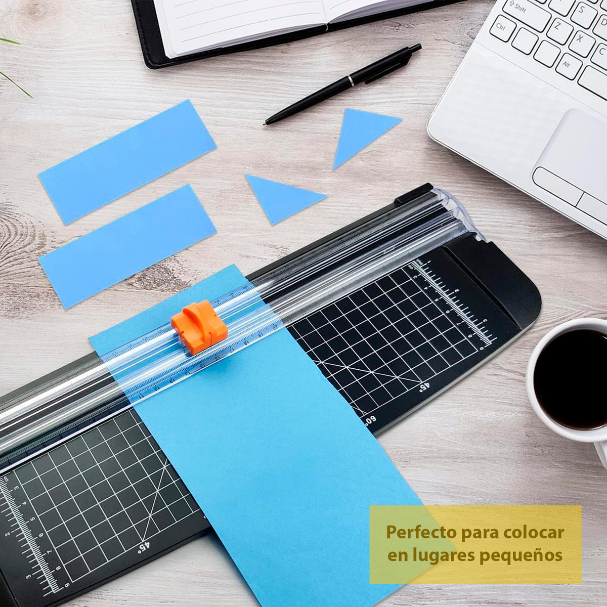 Guillotina Plastico Cortador Regla Papel Foto Tarjeta Carta