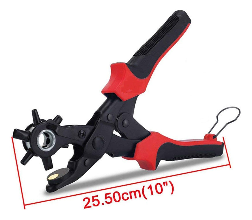 Sacabocado Ojilladora Cinturon Perforador Pinza Alicate Kit