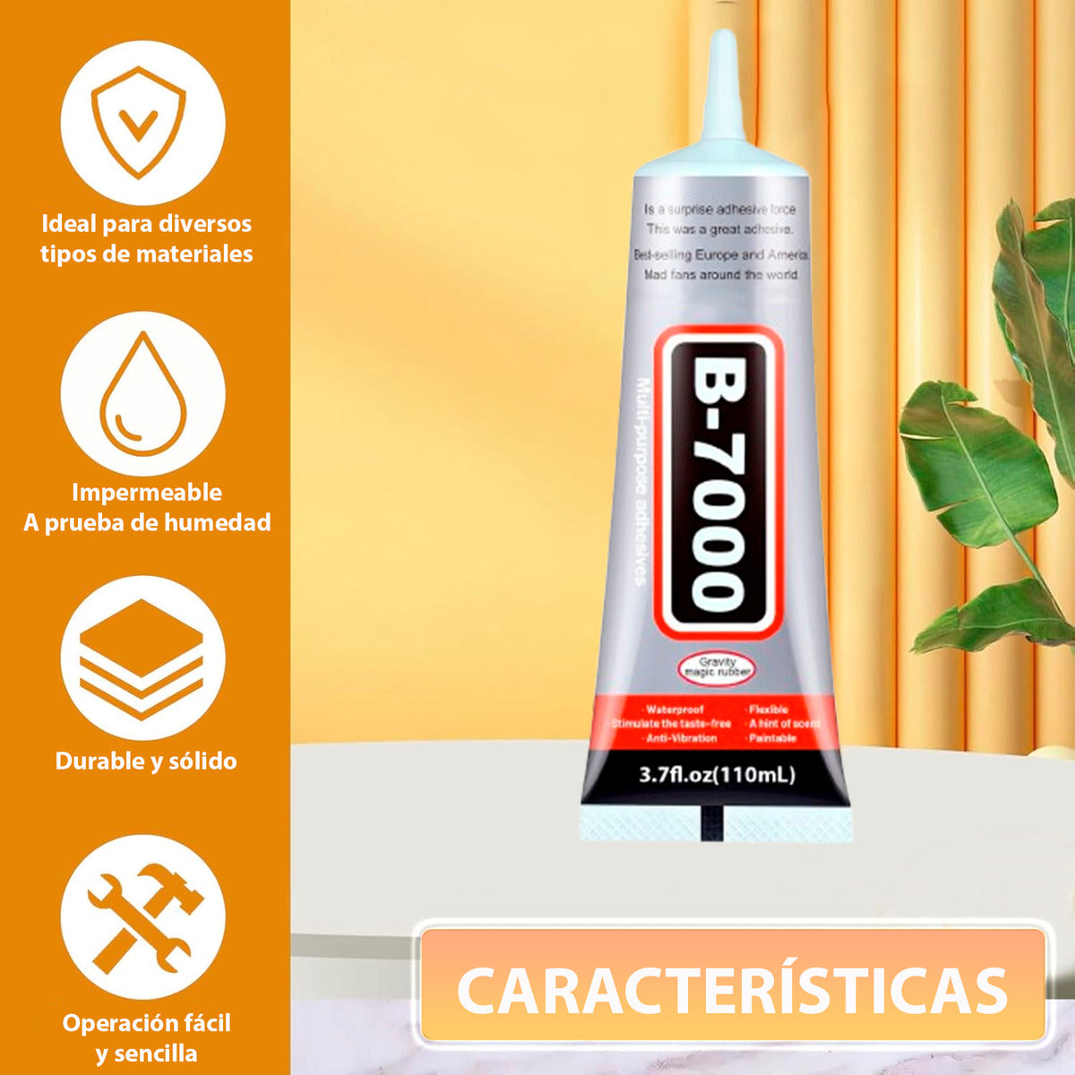B7000 Pegamento Adhesivo Transparente Multiuso Celular