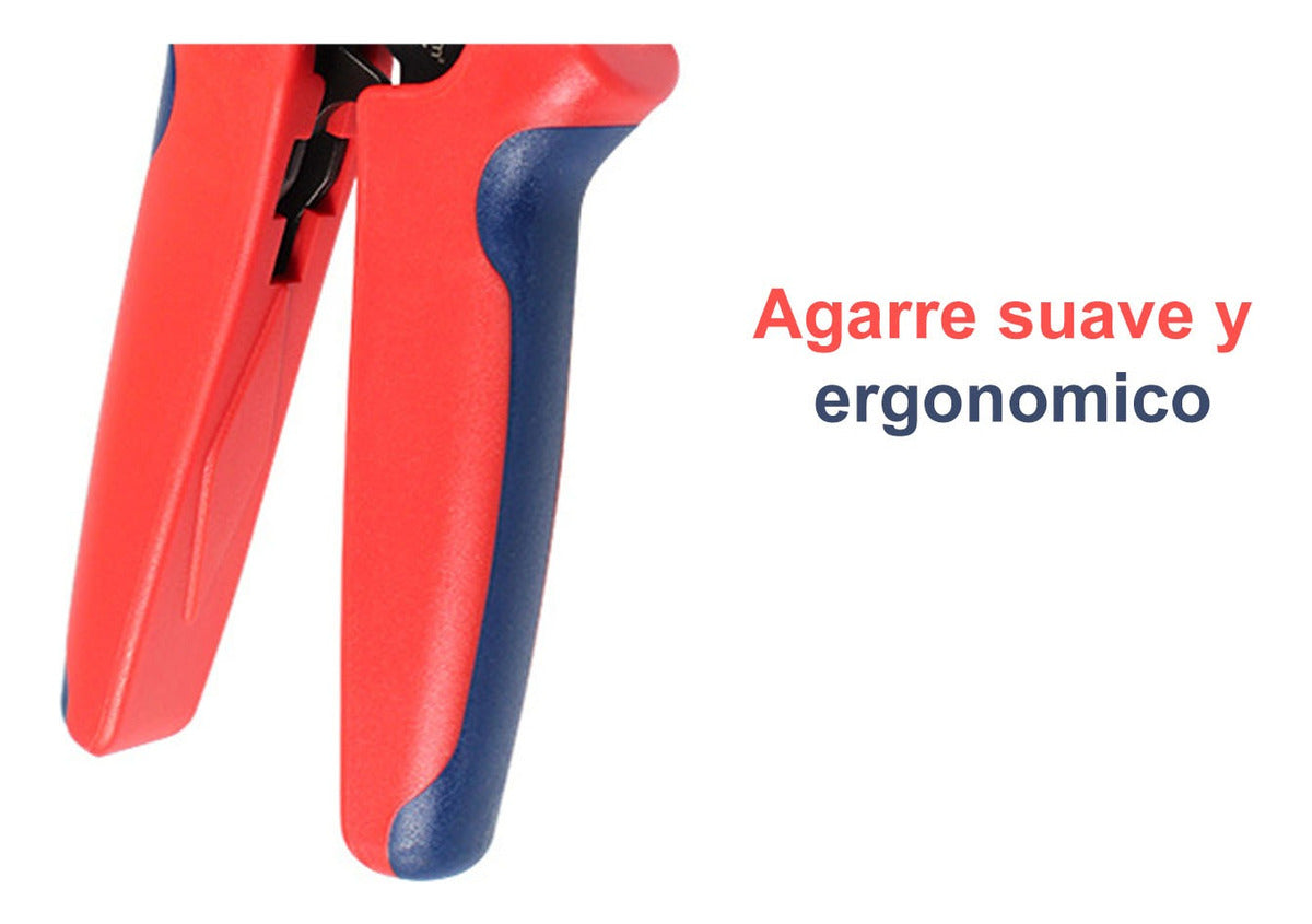 Pinza Alicate Crimpador Abrazadera Ponchador Terminal 1800pz
