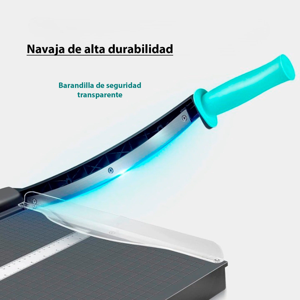 Guillotina Carta Cortador Afilado Papel Foto Tarjeta Palanca