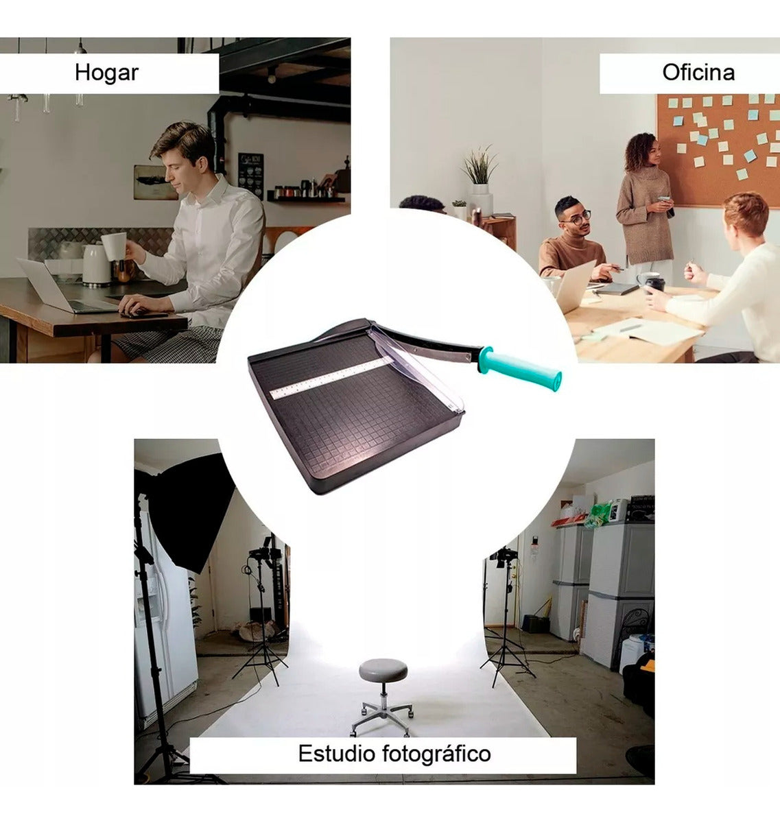 Guillotina Carta Cortador Afilado Papel Foto Tarjeta Palanca