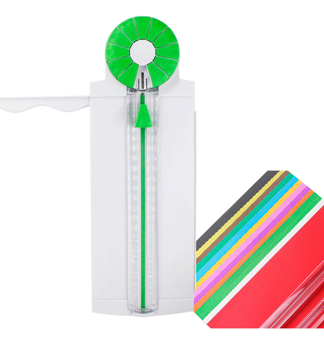 Guillotina Cortador Papel Multiuso 12 Cortes En 1 Scrapbook