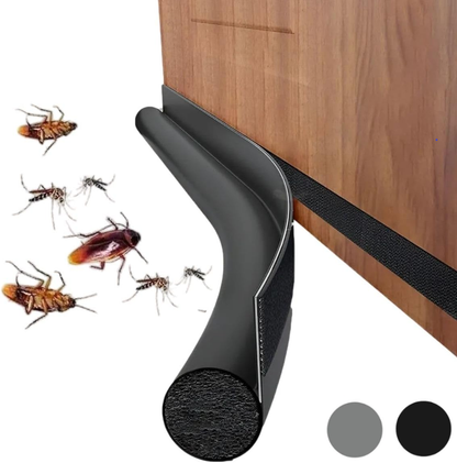 Tira Guardapolvo Puerta Cubre Cinta Adhesivo Burlete Polvo