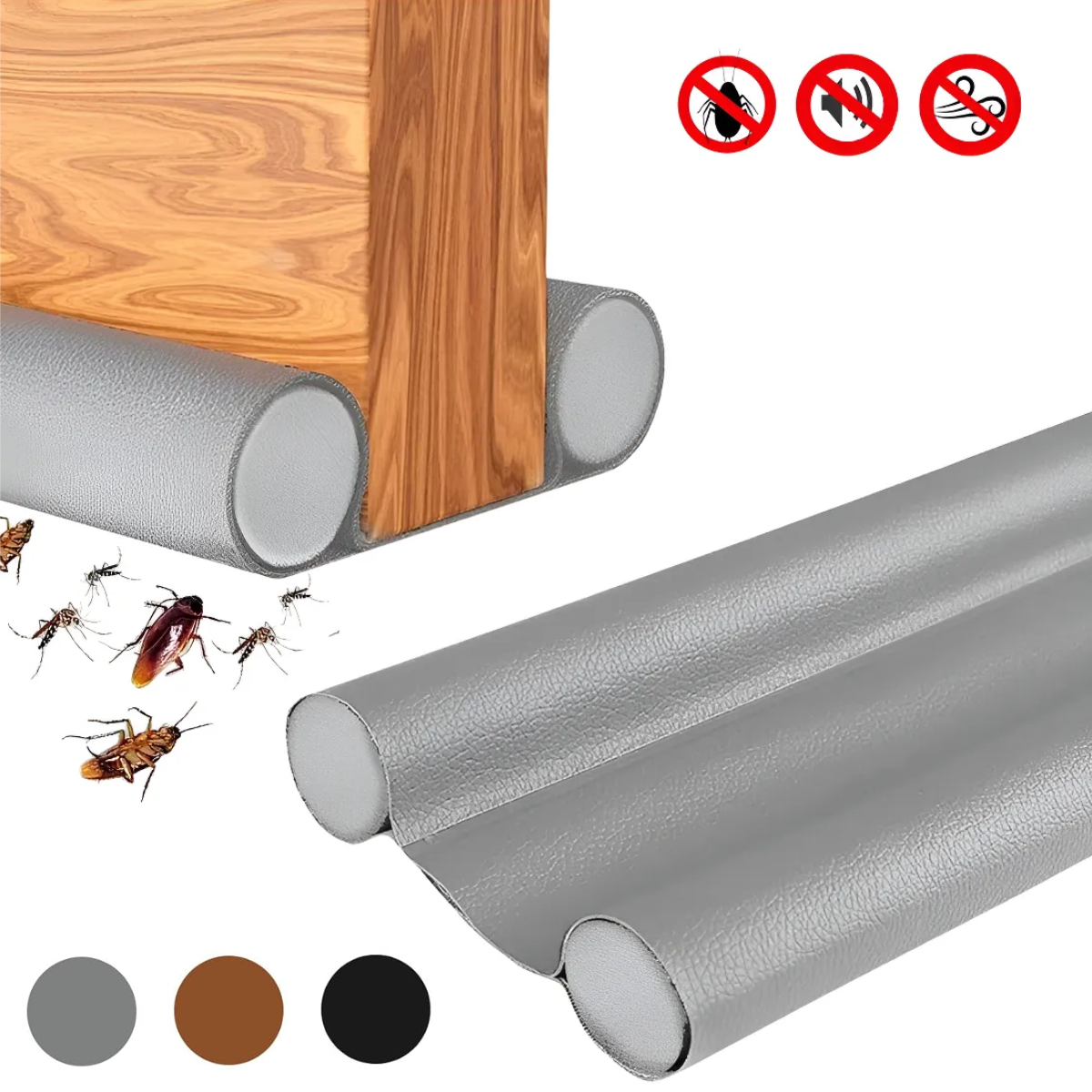 Protector Guardapolvo para Puerta Ajustable Aislante de Polvo e Insectos