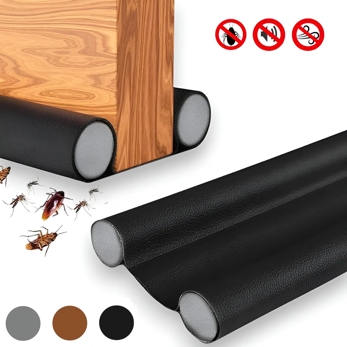 Protector Guardapolvo para Puerta Ajustable Aislante de Polvo e Insectos