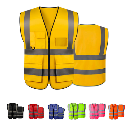 Chaleco Seguridad Trabajo Industrial Reflectante Nivel 3 | M