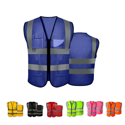 Chaleco Seguridad Trabajo Industrial Reflectante Nivel 3 | M